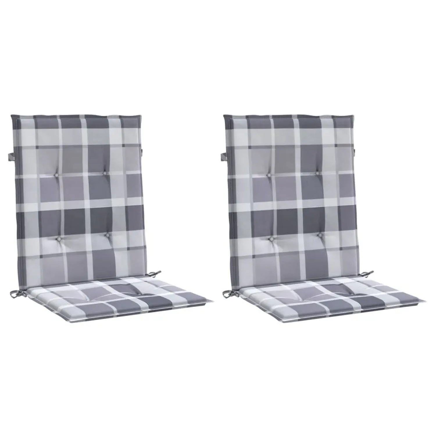 vidaXL Gartenstuhlauflagen für Niedriglehner 2 Stk 100x50x3 cm 314155 günstig online kaufen