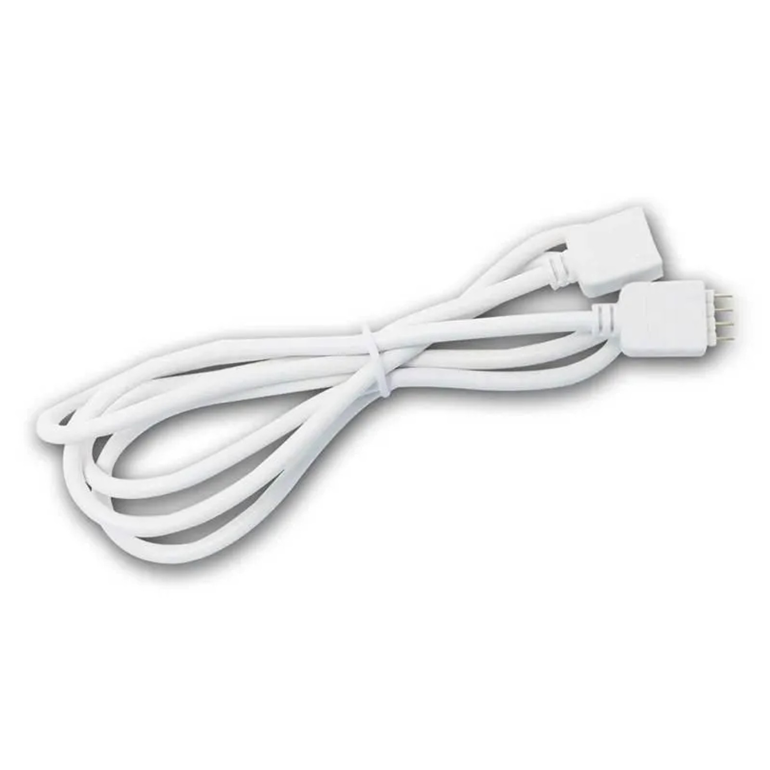world-trading-net RGB Verlängerungskabel 4-Pin 1m Weiß