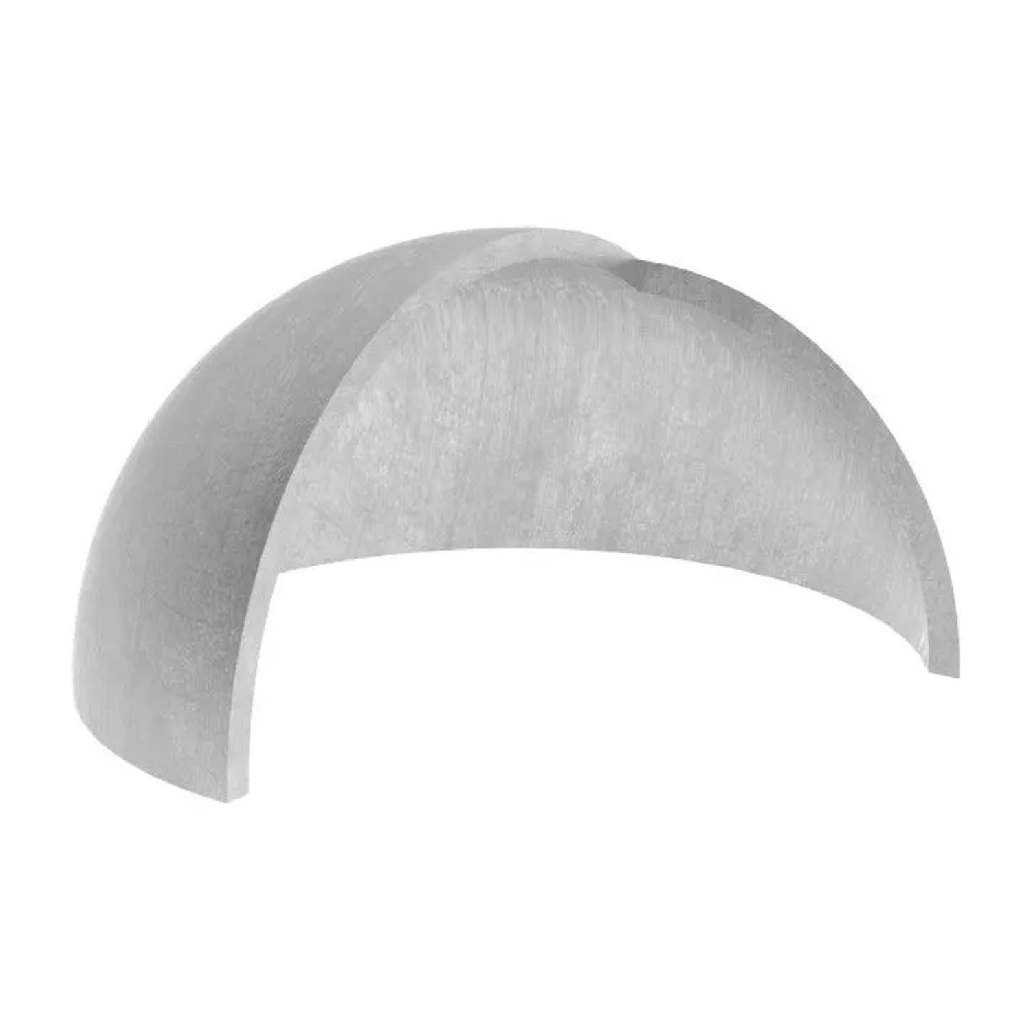 FeNau Halbhohlkugel Ø 100x2,0 mm V2A Geschliffen