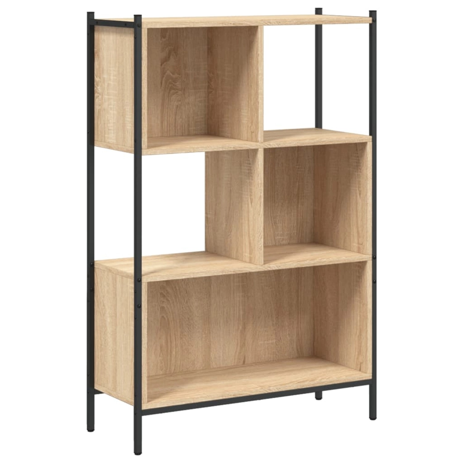 VidaXL Bücherregal Sonoma-Eiche 72x28x109 cm Holzwerkstoff günstig online kaufen