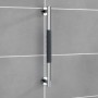 Wenko Wandhaltegriff Secura, 50,5 cm, schwarz, Edelstahl, für mehr Sicherheit im Bad.