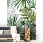 Art for the Home Fototapete Pure nature Monstera, grüne Blätter auf weißem Grund.