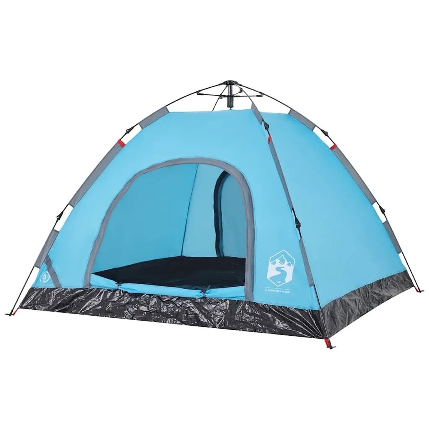vidaXL Campingzelt 3 Personen Blau Quick Release 4004166 günstig online kaufen