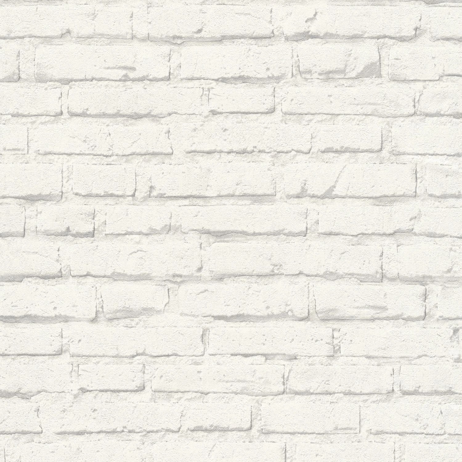 PROFHOME Vliestapete in Steinoptik, matt, grau-weiß. Dekorative Tapete für Wohnräume.