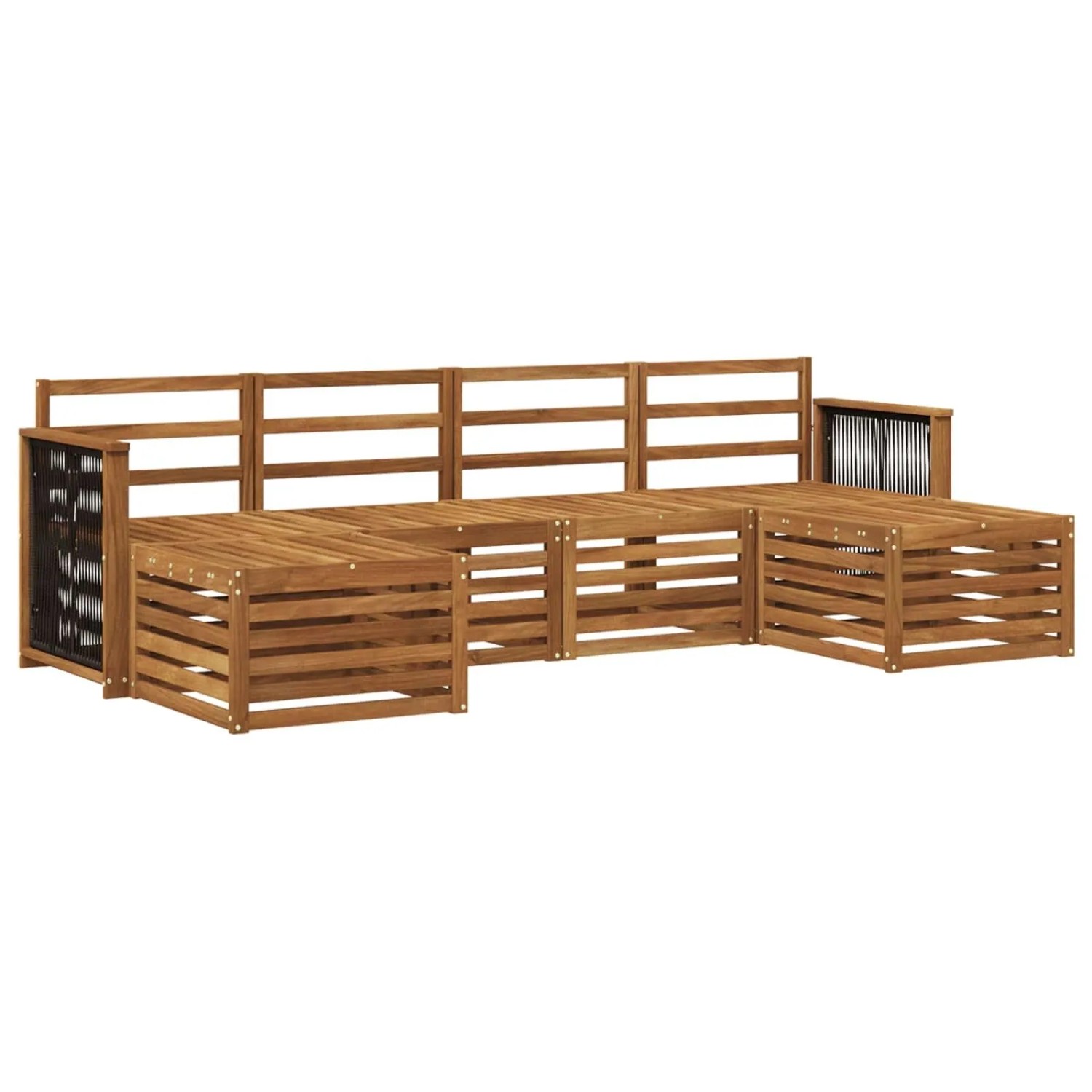 vidaXL Sofagarnituren Massivholz Akazie 3384680