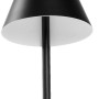 Schwarze Ledvance LED-Tischleuchte Decor Tokio, 44 cm hoch, im japanischen Stil.