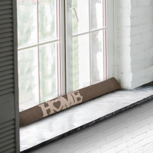 Beautissu Tuuli HE Zugluftstopper 8x100cm Braun 2tlg