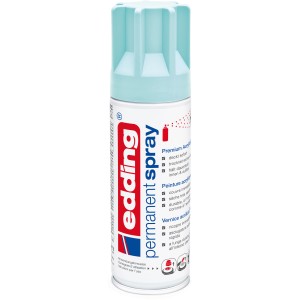 Edding 5200 Permanentspray in Pastellblau, seidenmatt für diverse Oberflächen.