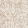 A.S. Creation Vliestapete mit grafischem Floral-Muster in Creme-Beige.