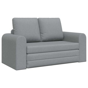 vidaXL Klappsofa Bett Hellgrau 148 x 71 x 83 cm Stoff 42030506
