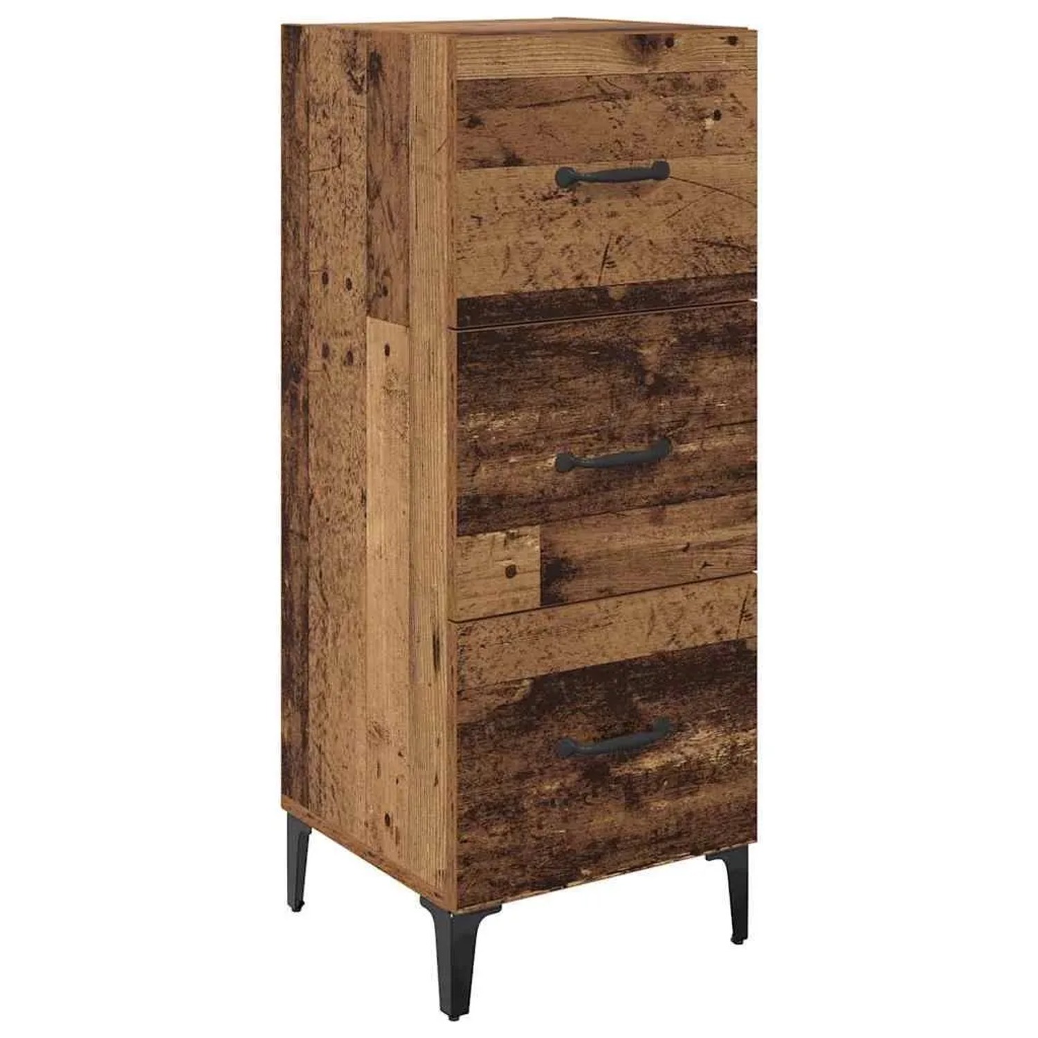 vidaXL Sideboard Altholz 34,5 x 34 x 90 cm Holzwerkstoff 885698 günstig online kaufen