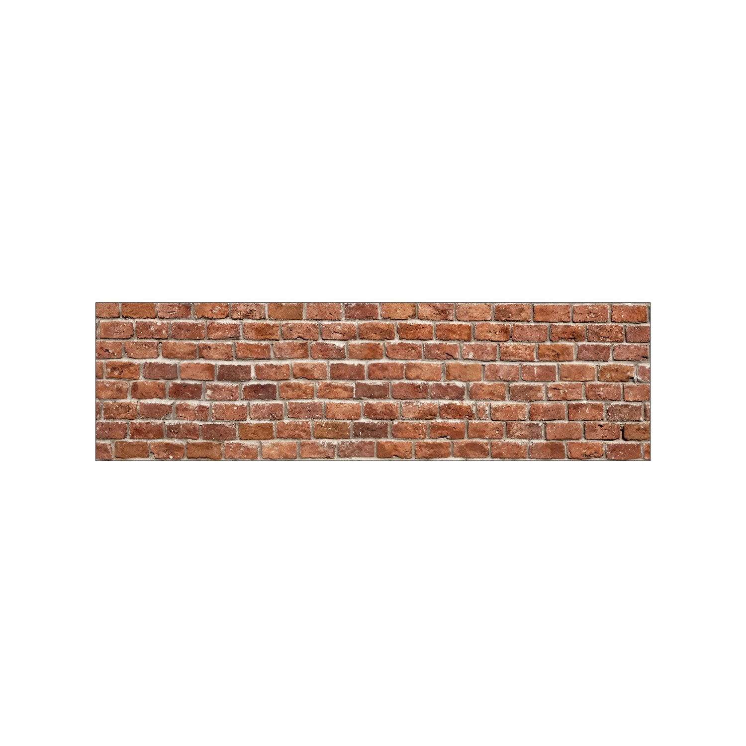MySpotti Küchenrückwand Profix Cucina Brick Wall 210 x 60 cm Ziegelrot