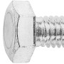 LUX Maschinenschraube M10x20 Edelstahl, Vollgewinde, 40 Stück