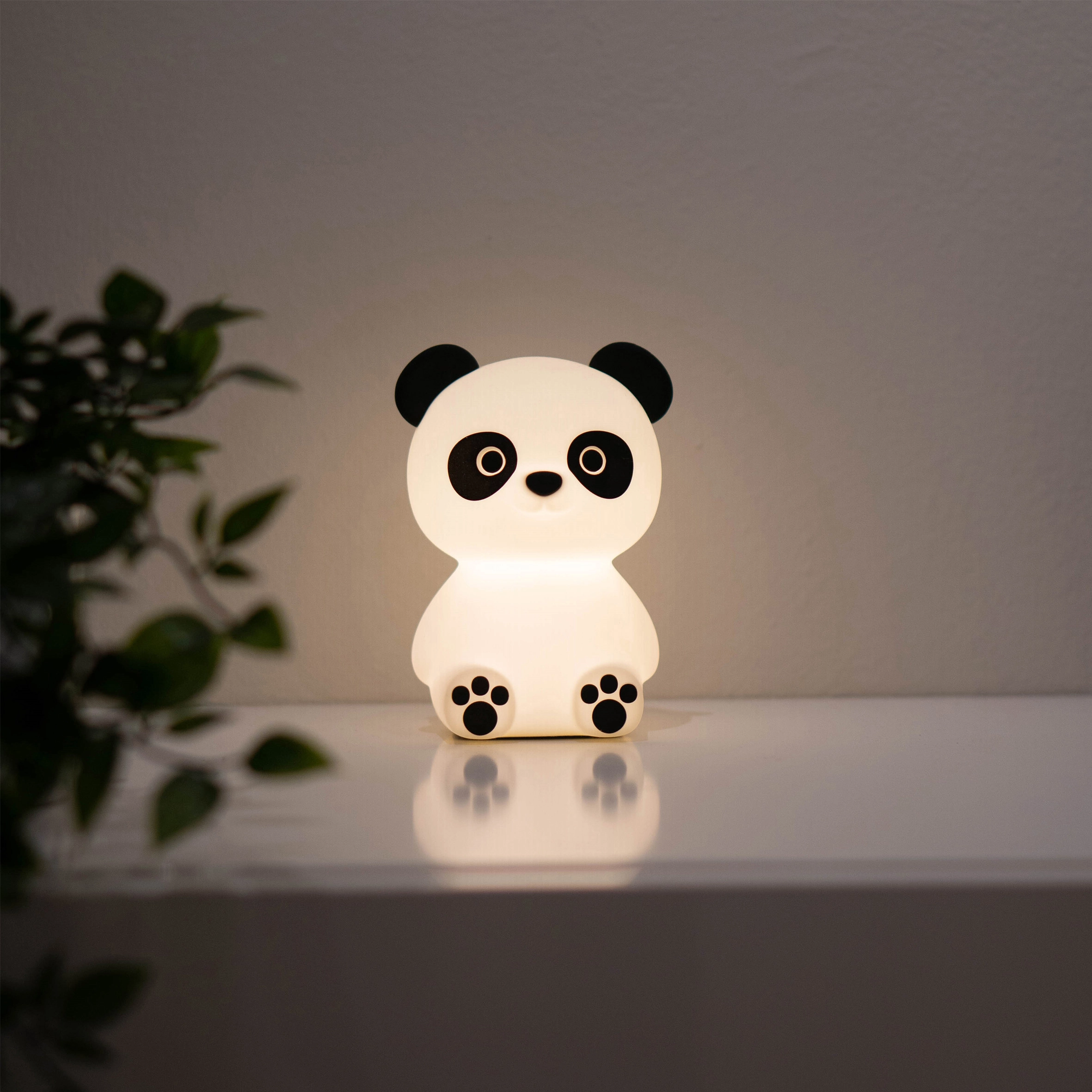 MegaLight LED mit Paddy RGBW bei OBI Timer Dimmbar Panda Kinder-Nachtlicht kaufen
