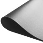 Silbergraue SOTECH Antirutschmatte Orga Grip Top aus TPE, flexibel, rutschhemmend für Küchenschubladen.