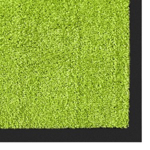 Grüne Karat Schmutzfangmatte Rhine 120x180 cm mit schwarzem Rand. Fußmatte für den Eingangsbereich.