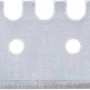 LUX Trapezklinge 0,5 mm, Werkzeugstahl, geeignet für Universalmesser, 5 Stück