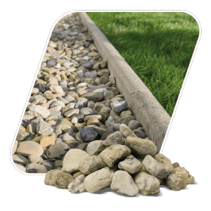 Galamio Buntkies 16-32 mm als Zierkies für Gartenwege und Beete.