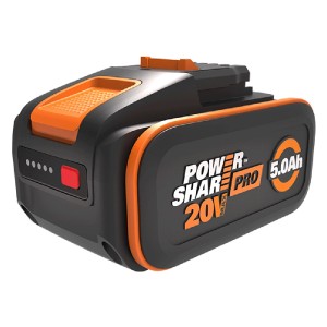 Worx Akku WA3645 Power Share 5 Ah, 20V Akku für Elektrowerkzeuge.