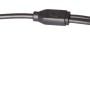 Schwarzer GroJa Y-Verteiler IP67, 20 cm, für Zaunbau & Sichtschutz.