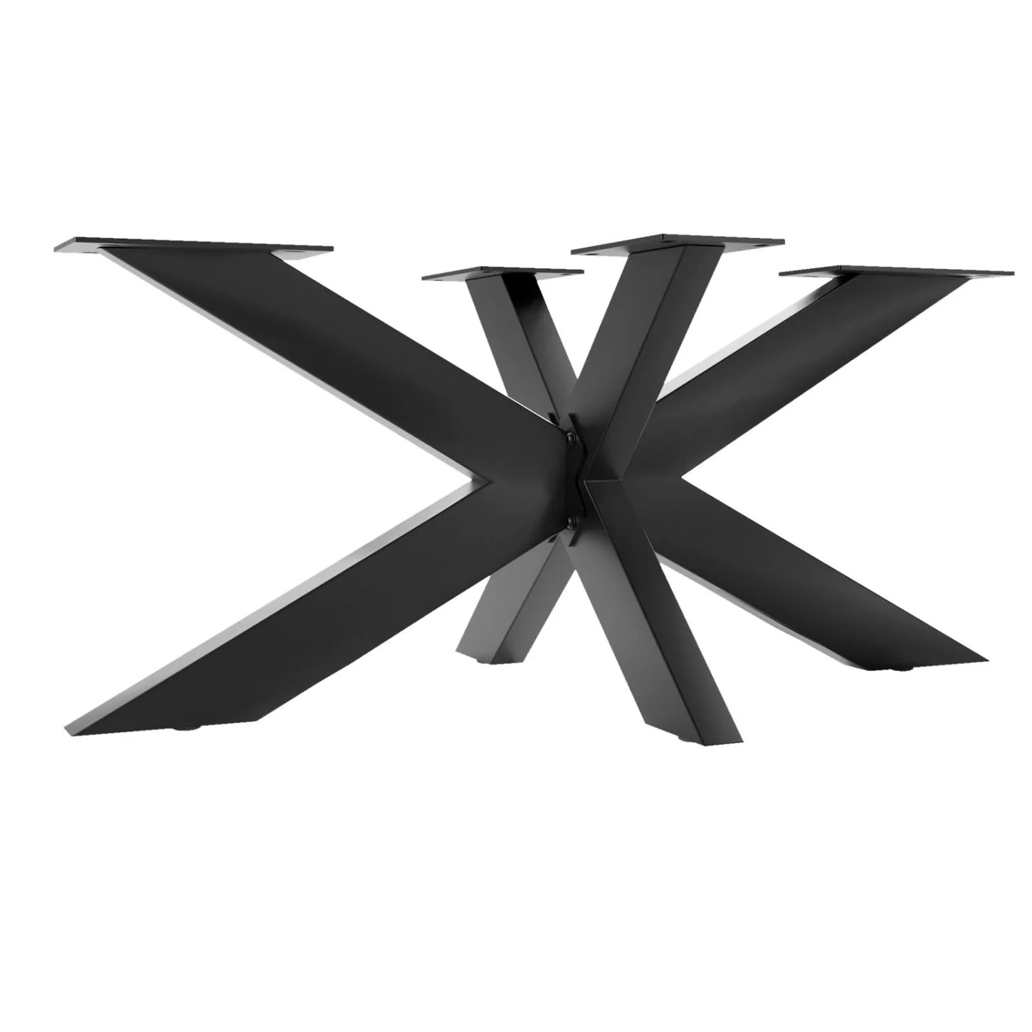SOTECH SPIDER KD Tischgestell 980 x 580 x 430 mm Stahl Schwarz Matt Pulverbeschichtet Belastbar Bis 250 kg