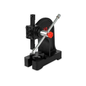 EBERTH Drehdornpresse mit 0,5T Presskraft, Werkzeug zum Einpressen und Auspressen von Lagern.