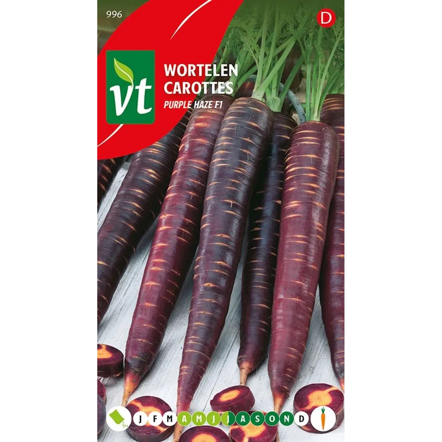Möhre 'Purple Haze F1' Samen Ca. 1 g Schnellwüchsig