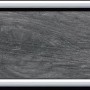 Feinsteinzeug Bordüre Oak Dark in Holzoptik, 7,2x89cm, für Wand und Boden.