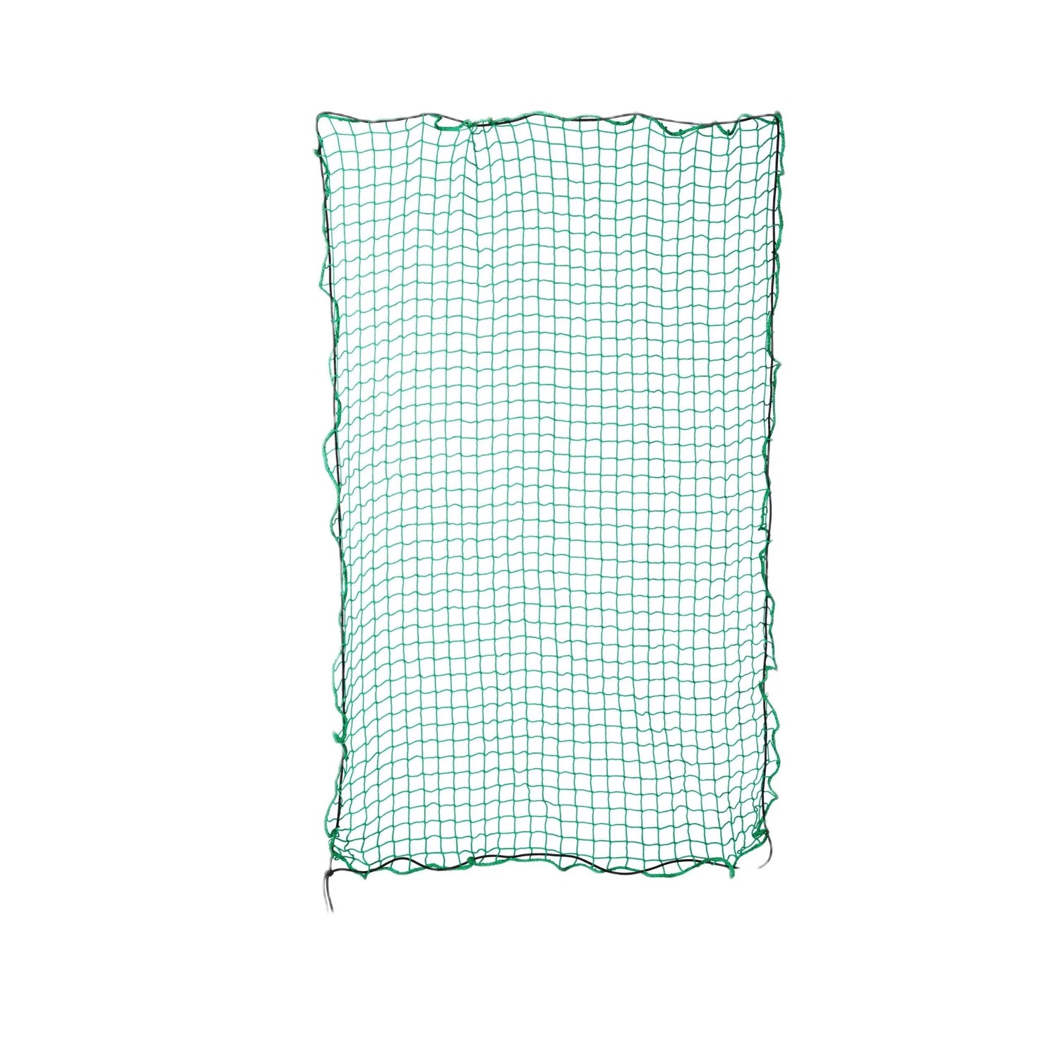 Relaxdays Anhängernetz Kunststoff Grün Mit Spannseil 2 M X 3 M 0, 6 Kg