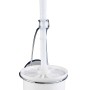 Wenko WC-Garnitur Milazzo: Wandmontierte WC-Bürste in Chrom-Weiß mit Vacuum-Loc System.