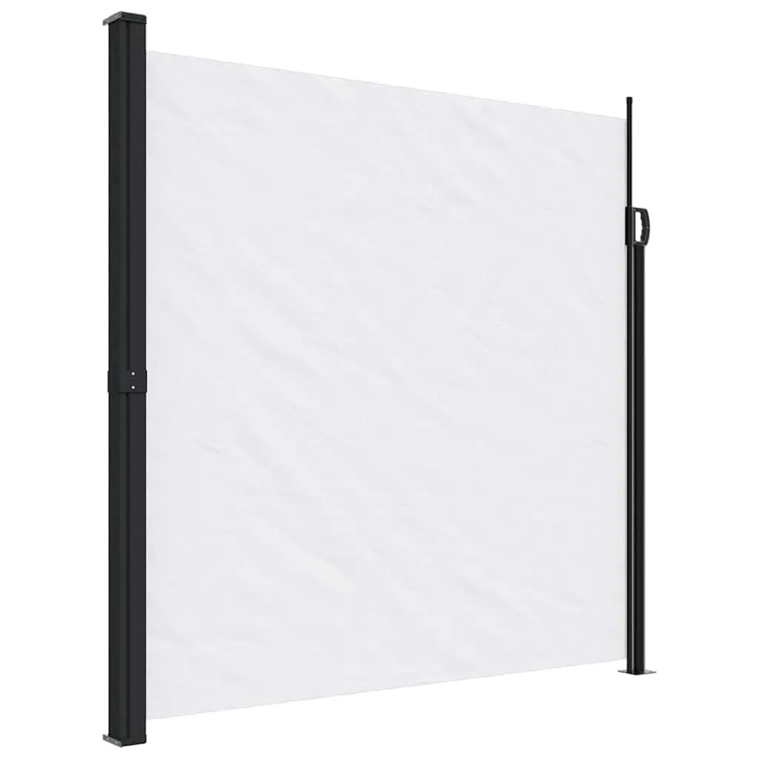 vidaXL Seitenmarkise Ausziehbar Weiß 200x300 cm 4004361