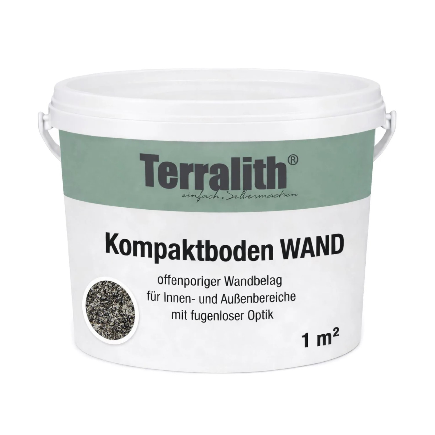 Terralith Kompaktboden Wand Mix Contrasto Due für 1 m²
