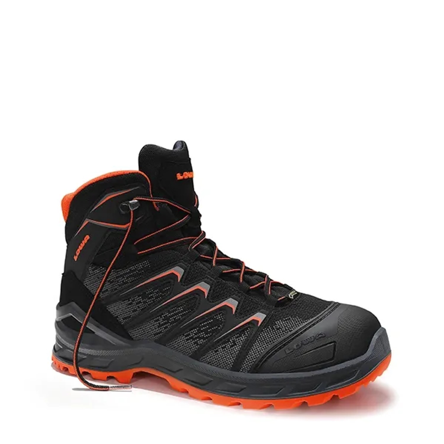 Elten Sicherheitsschnürstiefel Larrox Work Gtx Black Mid S3 Ci Gr. 43