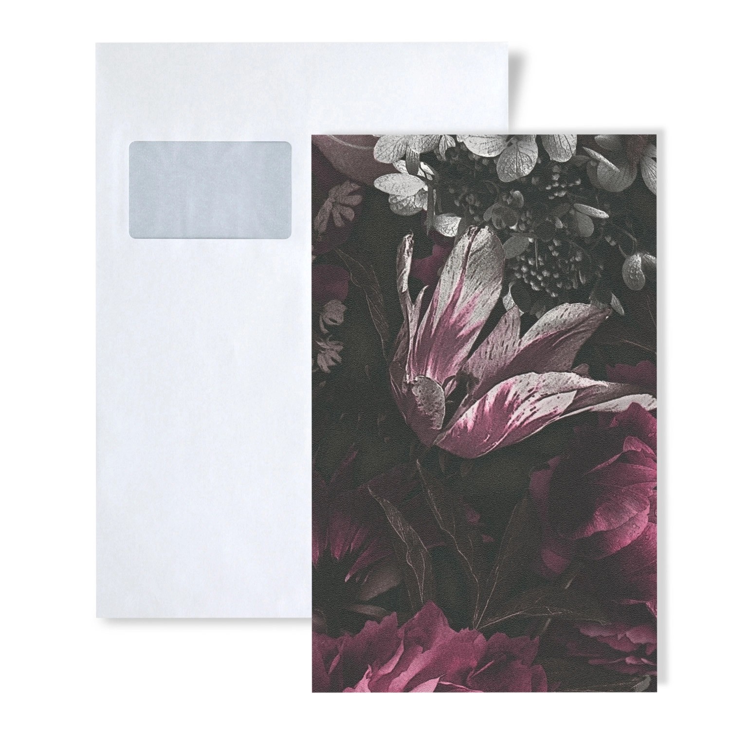 PROFHOME 1 MUSTERSTÜCK S-385094-GU DIN A4 MUSTER der Floral Tapete günstig online kaufen