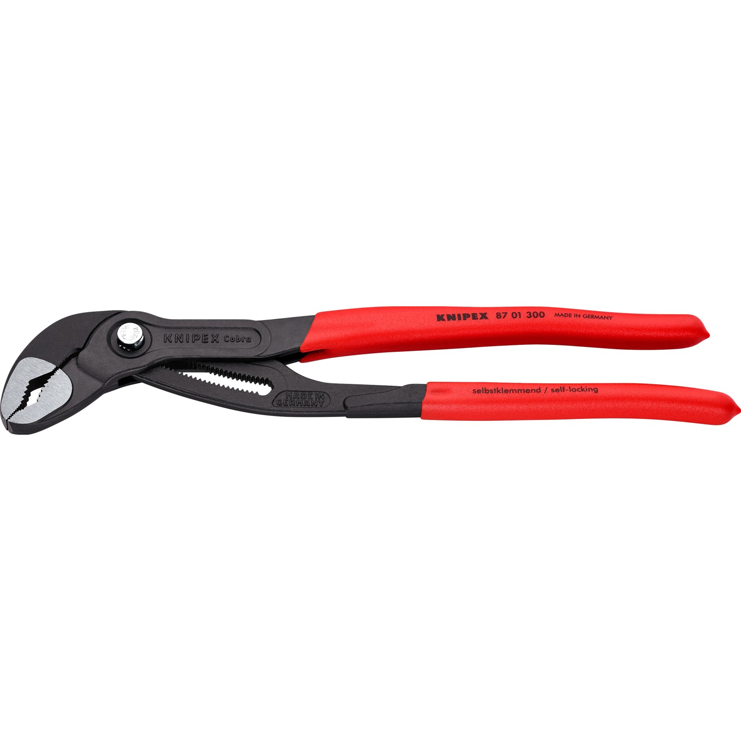 Knipex Rohrzange Cobra grau atramentiert 300 mm