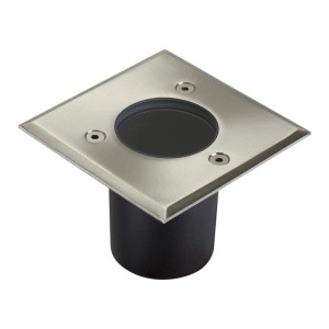 SOTECH Bodeneinbaustrahler ALFA MINI Edelstahl Eckig 100 x 100 mm