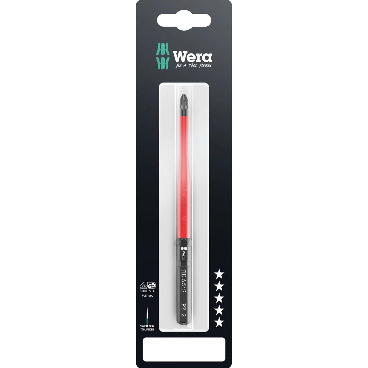 Wera Kraftform Kompakt VDE 65 Is Take It Easy SB 05006567001
