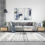 vidaXL Couchtische 2er Set Sonoma-Eiche, moderne Holztische für Wohnzimmer.