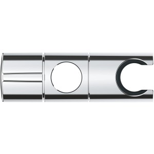 Grohe Gleitelement Vitalio Universal, verchromt, zur Anbringung an Duschstangen.