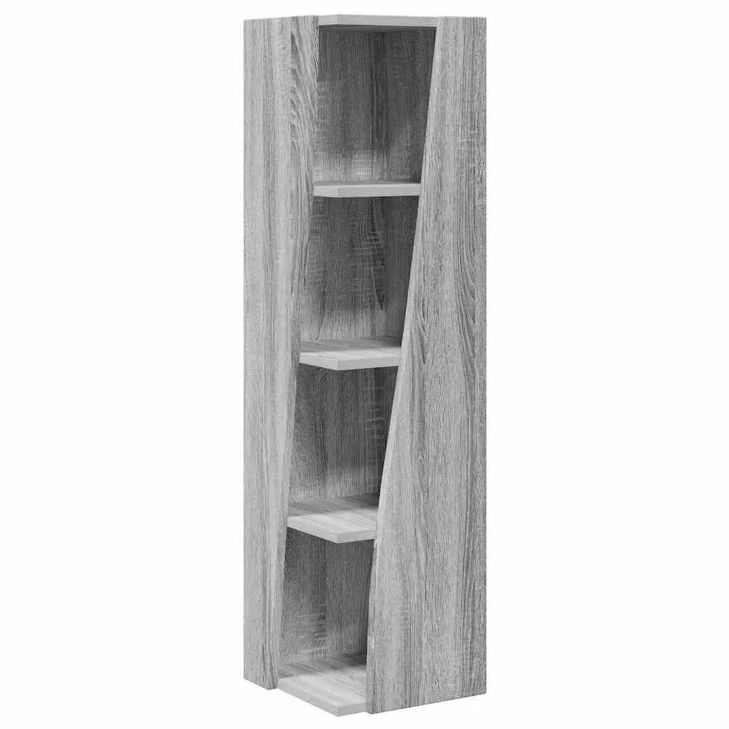 vidaXL Eckschrank Graues Sonoma 27,5x27x102cm Holzwerkstoff 889851 günstig online kaufen