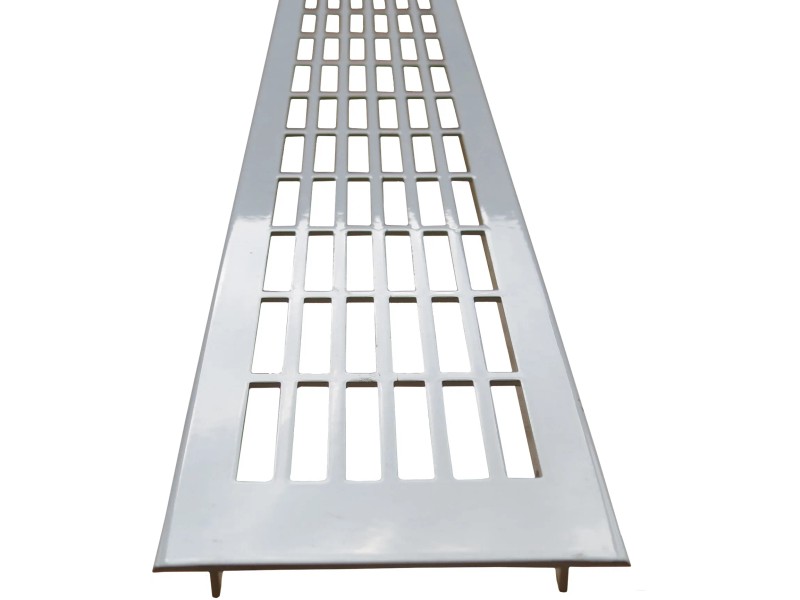 Sourcing Map Lüftungsgitter Aus Aluminium – 30 X 5 Cm, Eloxiert Silber, Für Kleiderschrank, Schränke, Regale