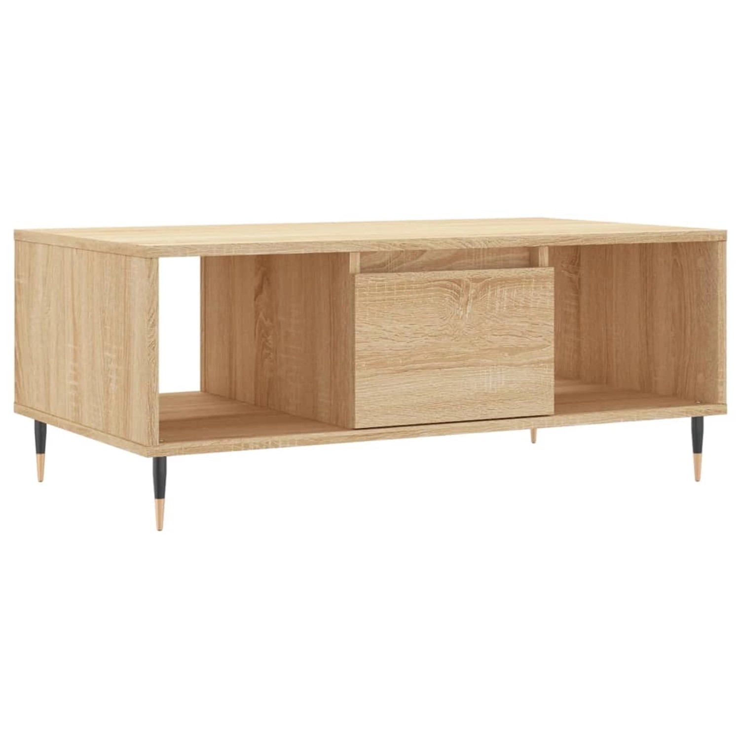 vidaXL Couchtisch Sonoma-Eiche 90x50x36,5 cm Holzwerkstoff Modell 2 günstig online kaufen