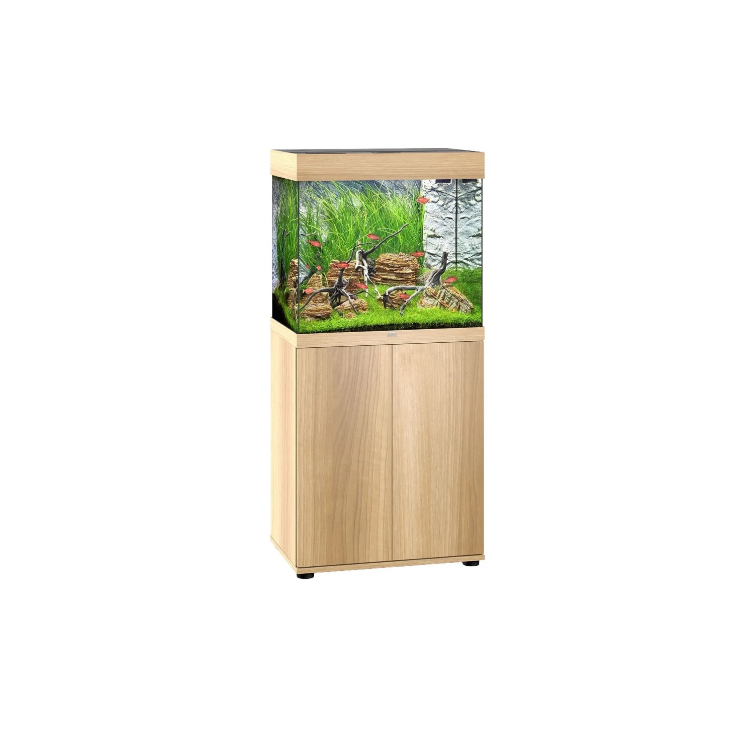 Juwel LED-Aquarium-Kombination Lido 120 Helles Holz 120,
