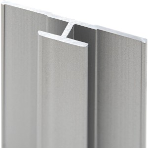 Schulte Flächenverbinder Alunatur für DecoDesign Duschrückwand, Detailansicht.