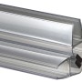 Schulte Magnetprofil 45° für Dusche, vertikal, 8mm Glas, 90° Winkel.