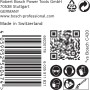 Verpackung Bosch Expert Netzschleifblatt M480, Ø 225 mm, K120, 25 Stück, Zubehör für Exzenterschleifer.