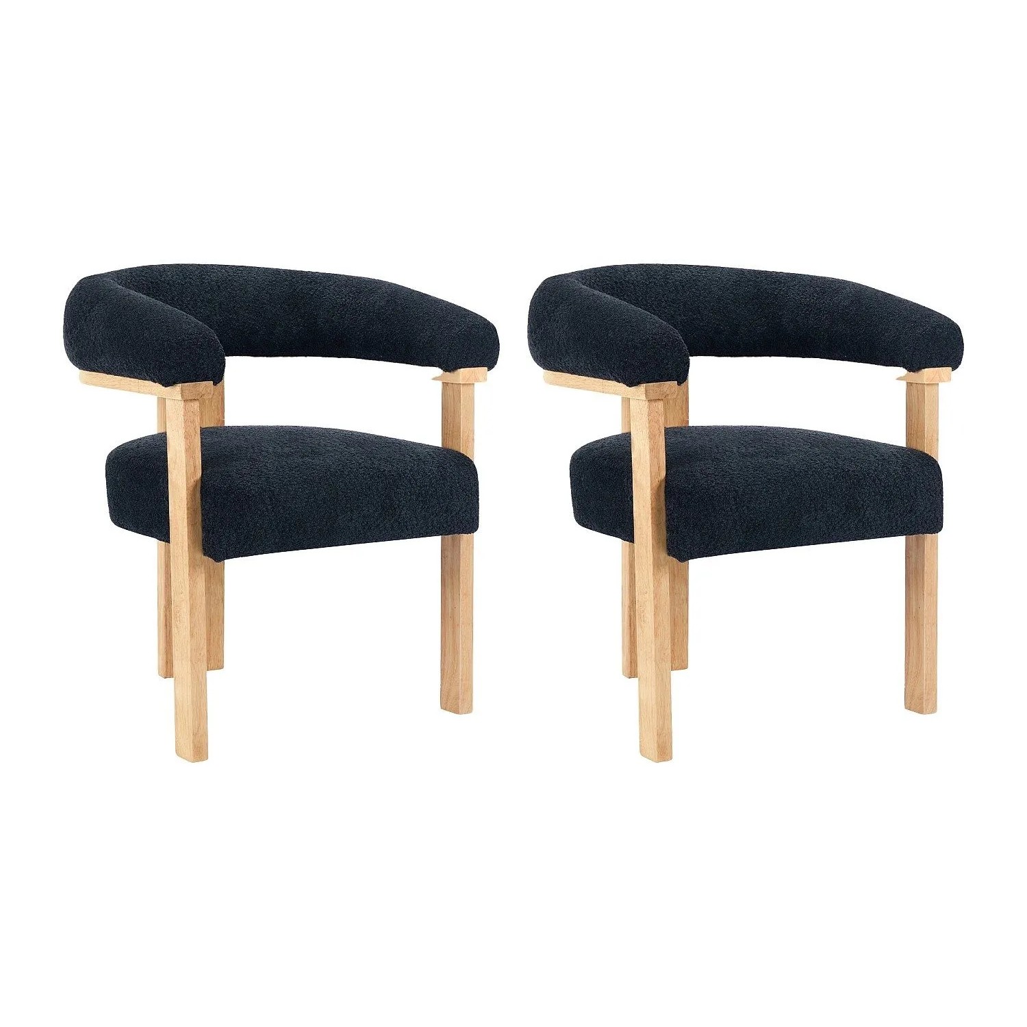 Vente-unique Stuhl Livelia Anthrazitgrau 64 cm