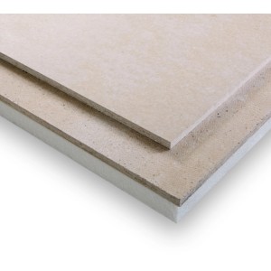 Rigips Rigidur Estrichelement 50 mm PS, Gipsfaserplatte mit Polystyrol-Kaschierung.