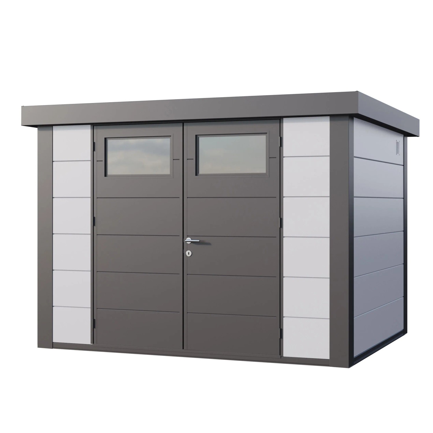 Gerätehaus Classico 3024 Weiß 298 cm x 238 cm günstig online kaufen