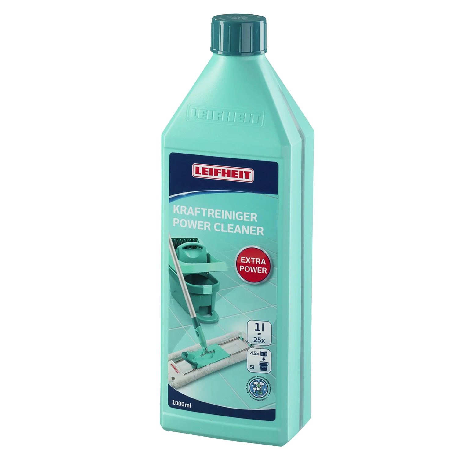 Leifheit Power Cleaner, 1000ml Flasche, Reinigungs-Set Zubehör für kraftvolle Reinigung.